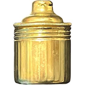 Resim Tek-İş Duy E-14 Metal Düz Duy Sarı 