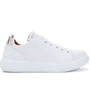 Resim Kadın Beyaz Deri Sneaker Derimod