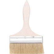 Resim Quueppty 220 x 135MM Geniş Kıllı Ahşap Saplı Boya Fırçası Duvar Boyama Aracı (Yurt Dışından) 