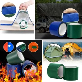 Resim Mey İthalat 5 cm x 5 Mt. Yapışkanlı Çadır Tente Hortum Tamir Bandı 