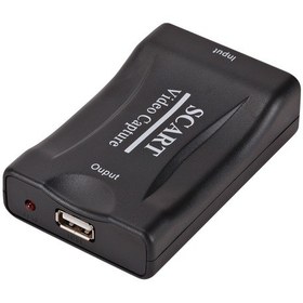Resim Samdoo Usb 2.0 Scart Video Capture Kartı - Oyun Ve Analog Kayıt, Mpeg4/avı Dönüştürme, Siyah 