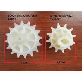 Resim PİLSAN Active Pedallı Traktör - Kepçe Ön Dişli 