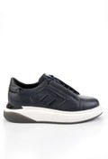 Resim Bambi Lacivert Hakiki Deri Erkek Sneaker E01398095003 