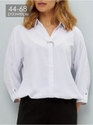 Resim Gulsun Dynasty Şık Ofis Büyük Beden Bluz 202914135 Soğuk Beyaz 