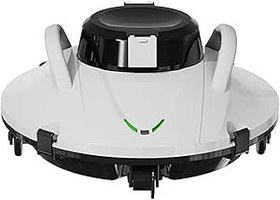 Resim Cordless Robotic Pool Cleanern, Automatic Robotic Pool Vacuum Cleaner, Robot Pool Vacuum for Inground Pools, Smart Navigation, 25° Climbing 