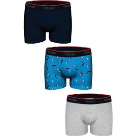 Resim JOHN FRANK ÜÇLÜ RETROSPORT BOXER 
