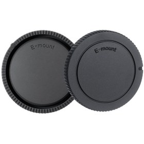 Resim Sanger Body ve Lens Arka Kapağı Sony E-Mount Uyumlu 
