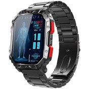 Resim Springsun F407 Erkek Açık Hava Sporları Akıllı Saati, 150 Spor Modu, 2.1" Tam Dokunmatik Akıllı Saat (İthalatçı Garantili) 