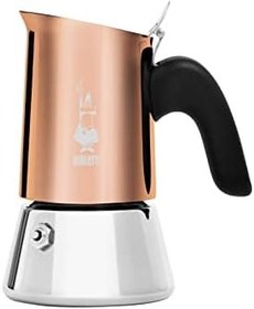 Resim Bialetti - Venus: 2 Cups Ocak Üstü Espresso Pişirici - 85ml - Kahverengi, Gümüş Renk - Paslanmaz Çelik Gövde - Patentli Güvenlik Valfi - Tüm Ocak Türleri İçin Uygundur (İndüksiyon Hariç) 