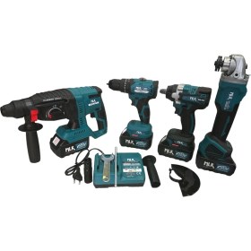 Resim Mlk Dörtlü Set (Mavi Seri) 4 Akülü 