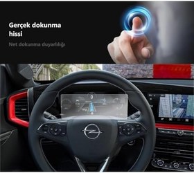 Resim Engo Opel Mokka Ultimate 12 inç Dijital Gösterge ile Uyumlu Mat Ekran Koruyucu Nano 