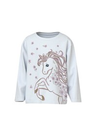 Resim Name It Nmfvalıane Ls Nreg Top Beyaz Kız Çocuk Sweatshirt 000000000102263534 Beyaz 