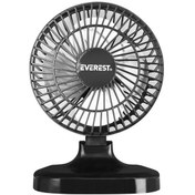 Resim Everest EFN-503 7" Masa Üstü Siyah Usb Fan 
