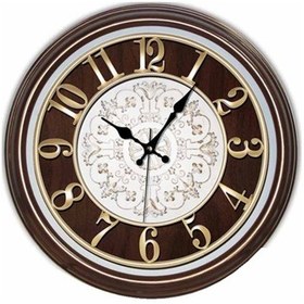 Resim Time Gold Majör Salon Ofis Duvar Saati Plastik 47 Cm (149177495) Altın 