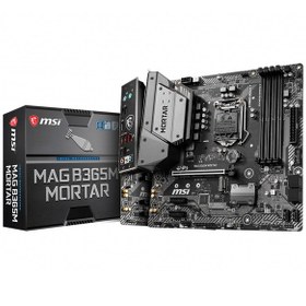 Resim MSI MAG B365M Mortar Intel B365 2666 MHz DDR4 Soket 1151 mATX Anakart Msi