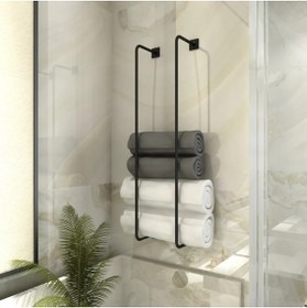 Resim Home Metal Monte Edilebilir Banyo Düzenleyici Havluluk 