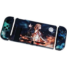 Resim Aircraft Jzcat Nintendo Switch Bölünmüş Kılıf Oyun Teması Renkli Kılıf Sert Kılıf-a016 
