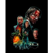 Resim John Wick Best Series Büyük Sırt Patch Yama 