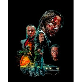 Resim John Wick Best Series Büyük Sırt Patch Yama 