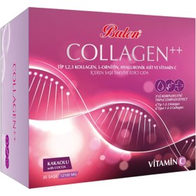 Resim Balen Kolajen Complex Collagen X3 Meyve Aromalı Tip 1-2-3 Asit C Vitamin 11.780Mg 350G 