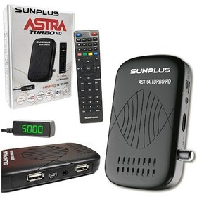 Resim Sunplus Astra Turbo Hd Mini Full Hd Usb Uydu Alıcı 