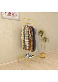 Resim Metallica Concept Tekli Gold Butik Askı Konfeksiyonel Askı Altın 