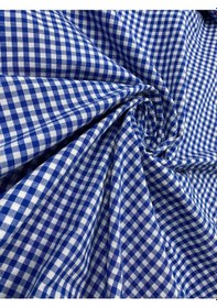 Resim Ekoseli Zefir Kumaş 