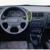 Resim VW Polo Classic 96-99 Torpido Teyp Çerçevesi Kör Kapak 6K0957087A 