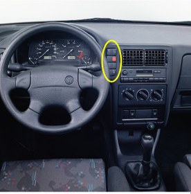 Resim VW Polo Classic 96-99 Torpido Teyp Çerçevesi Kör Kapak 6K0957087A 