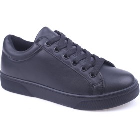 Resim Papuç Sepeti 2598 Kadın Günlük Sneaker Ayakkabı Siyah 