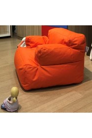 Resim Pufumo Armutland Mini Relax Armut Puf Koltuk Turuncu ( 1-8 Yaş) 