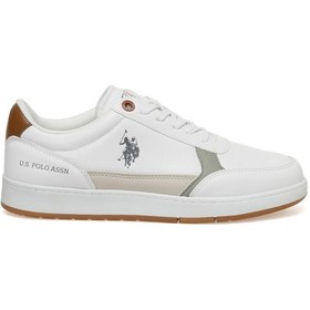 Resim U S Polo Assn Mılton 3fx Beyaz Erkek Sneaker Beyaz 