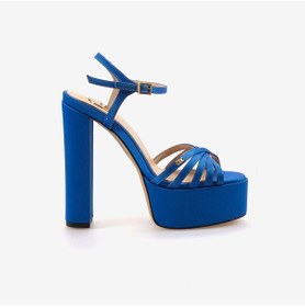 Resim Mocassini Kadın Gece & Abiye Ayakkabı 6285 Sax 