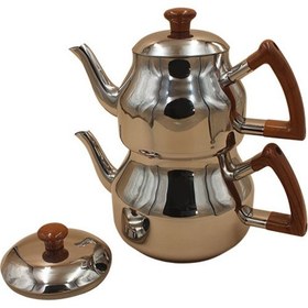 Resim Baysem Özkent K-314.03 Marmaris Çaydanlık Mini Ahşap Kulp-85 