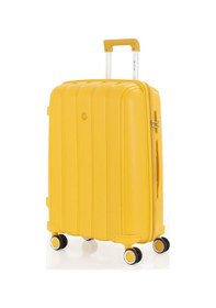 Resim Mçs Polipropilen 3lü Valiz Seti Orta & Kabin & Makyaj V305 S21yy1000079-set 00012 Sarı 