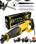 Resim Assur ASR624 750W Tilki Kuyruğu Testere Sarı 