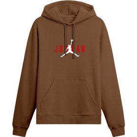 Resim Air jordan - Oversize Hoodie - M / Kahverengi 