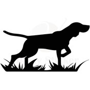 Resim Genel Markalar Av Köpeği (Oto-Motor-Laptop-Duvar-Dekor) 10 x 5 cm 