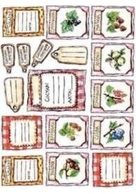 Resim Pirinç Dekopaj Kağıdı Model 29 Karışık 