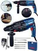 Resim Dragro Alman 4200 Watt Kırıcı Delici Hilti Matkap Metal Şanzumanlı 5 Adet Uç Yedek Mandren 