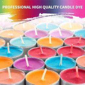 Resim 1 set/36 renk Yüksek Konsantrasyon El Yapımı Aromaterapi Mum Renk Esansı DIY Malzemesi Soya Mumu Pigmentleri Her Şişe 5ml Mum Boya Seti Konsantre Aromaterapi Mum Boyama Ajanı Soya Mumu Pigmentleri 5ml Kit DIY Boyama için Uygun, Mum Boyaması (Soya Mumu, Arı Mumu, Palmiye Mumu, Jel Mumu, Parafin, Hindistan Cevizi Mumu) 