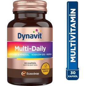 Resim Dynavit MultiDaily 30 Kapsül & Collagen Hyaluronic Acid Complex 30 Tablet - Çift Paketi 