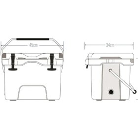 Resim Icepeak Aden Buzluk 15 Litre 