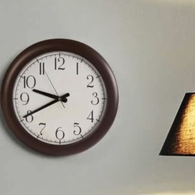 Resim Klik Felix Duvar Saati - Kahverengi - 37 cm 