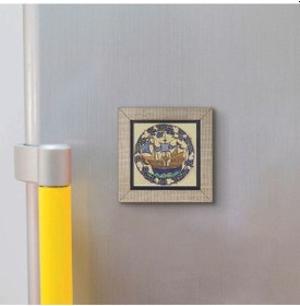 Resim Gemi Baskılı Mdf Magnet 7x7 121 