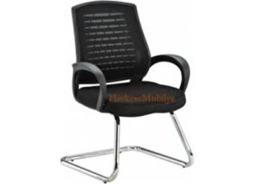 Resim Hamle Ofis Koltuğu Takımı Ergonomik Tasarımlı Siyah File Malzeme ile Konforlu Kullanım 