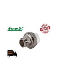 Resim Formül PPRC Dış Dişli Oynar Başlı Rakor (ÇAP SEÇİN) 