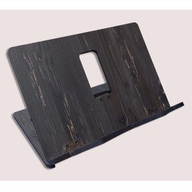 Resim aswood Ahşap Kitap Okuma Ve Tablet Standı Telefon Standı 