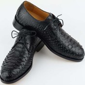 Resim HARRY MANSON Model 077 Hakiki Piton Deri Erkek Klasik Ayakkabı 