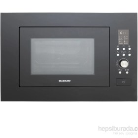 Resim Silverline MW9018B01 23 Lt Siyah Ankastre Mikrodalga Fırın 
